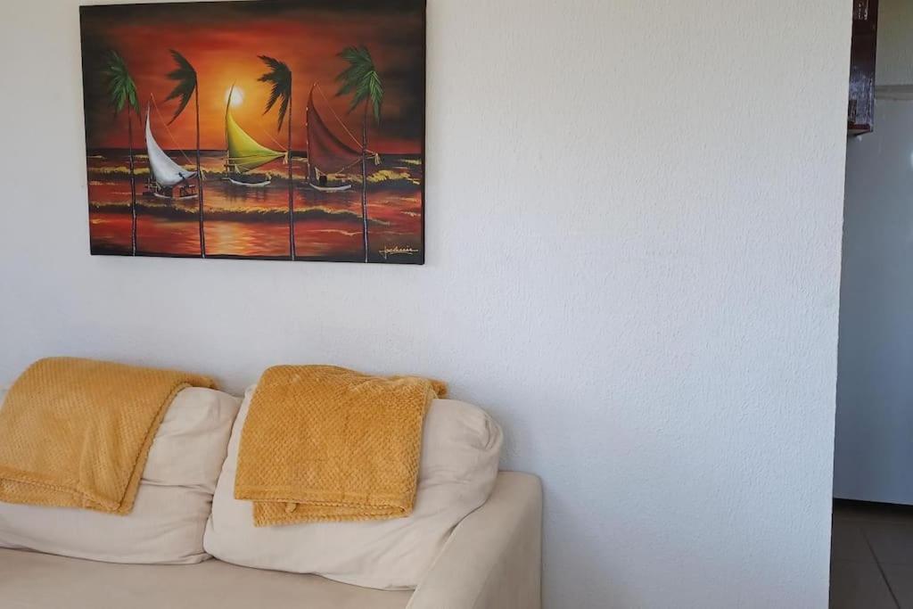 Apartamento A Beira-Mar. Beachfront Apartment Sao Goncalo do Amarante  Buitenkant foto