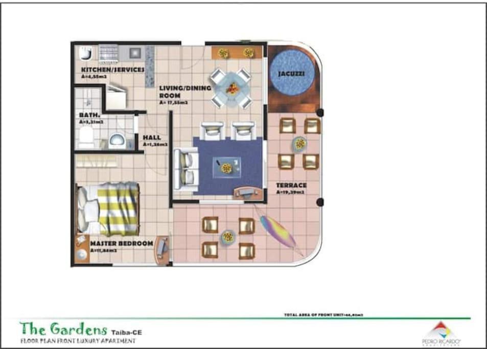 Apartamento A Beira-Mar. Beachfront Apartment Sao Goncalo do Amarante  Buitenkant foto